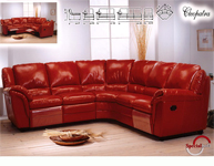 Italian leather furniture, sofas, divan, only leather furniture manufacturing companies listed in Italian Business Guide