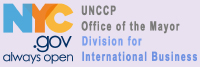 La Divisione per Affari Internazionali, dell'ufficio del Sindaco di New York, è fonte primaria per le aziende che vogliono avviare operazioni e/o uffici a New York. Aiutiamo le aziende con informazioni in diverse aree come struttura legale, visti per il personale, contabilità, spazio per uffici, etc. Aiutiamo alle aziende internazionali indirizzandoli alle aziende non-profit, istituzioni culturali e appropriate agenzie per altre necessità. Aiutiamo, anche, alle aziende straniere che già operano e sono ormai stabiliti in New York City